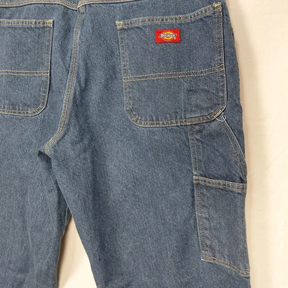 Vintage Dickies Carpenter Jeans Mens Size‎ 36x32 Y2K  Wide Leg Workwear Skater